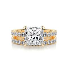 Blair Diamond Bridal Set -18K Yellow Gold