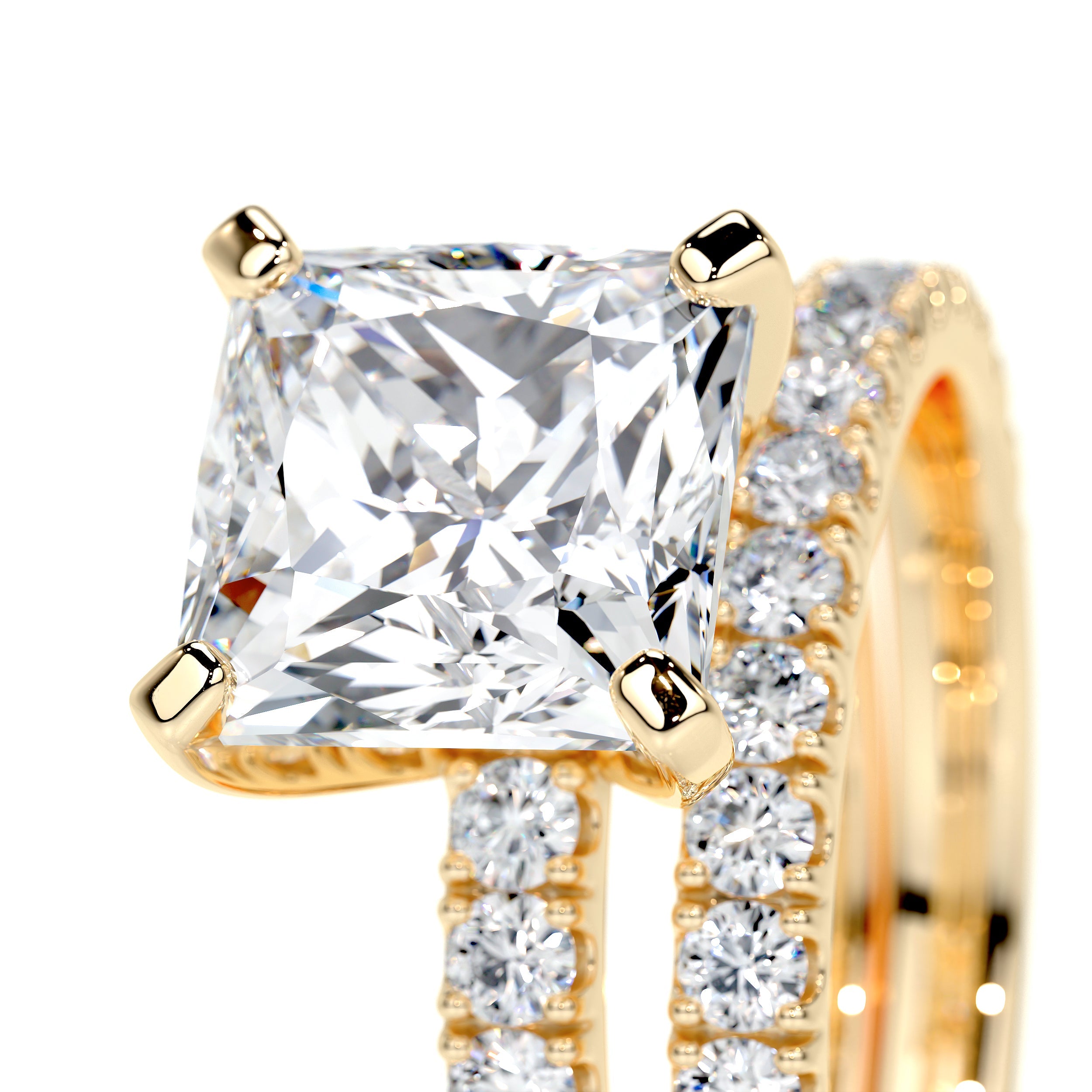 Blair Lab Grown Diamond Bridal Set   (3.00 Carat) -18K Yellow Gold