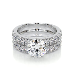 Destiny Lab Grown Diamond Bridal Set -18K White Gold