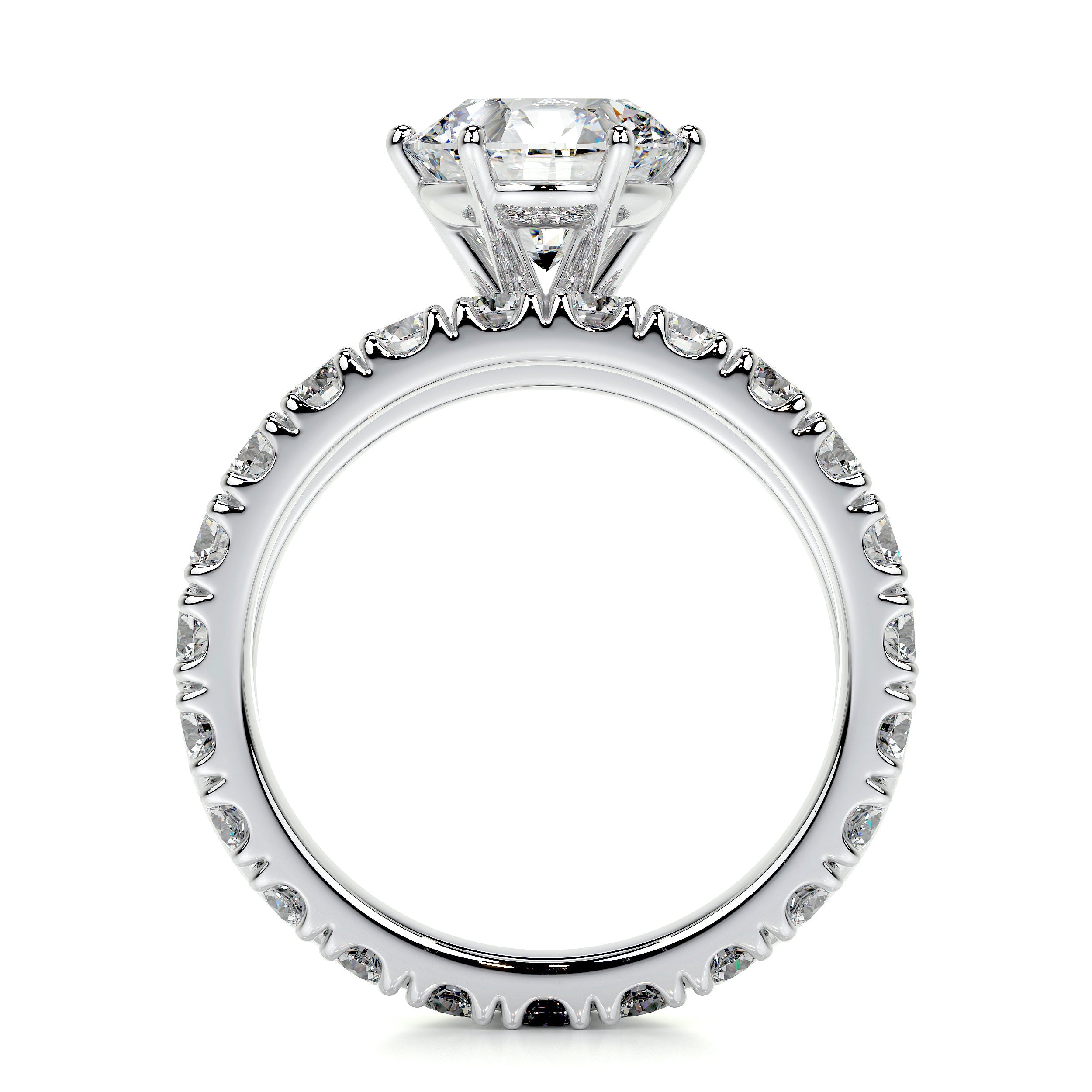 Destiny Lab Grown Diamond Bridal Set   (7.5 Carat) -18K White Gold