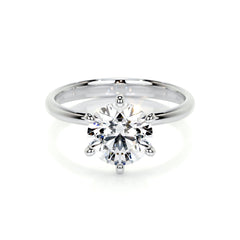 Samantha Lab Grown Diamond Ring -14K White Gold