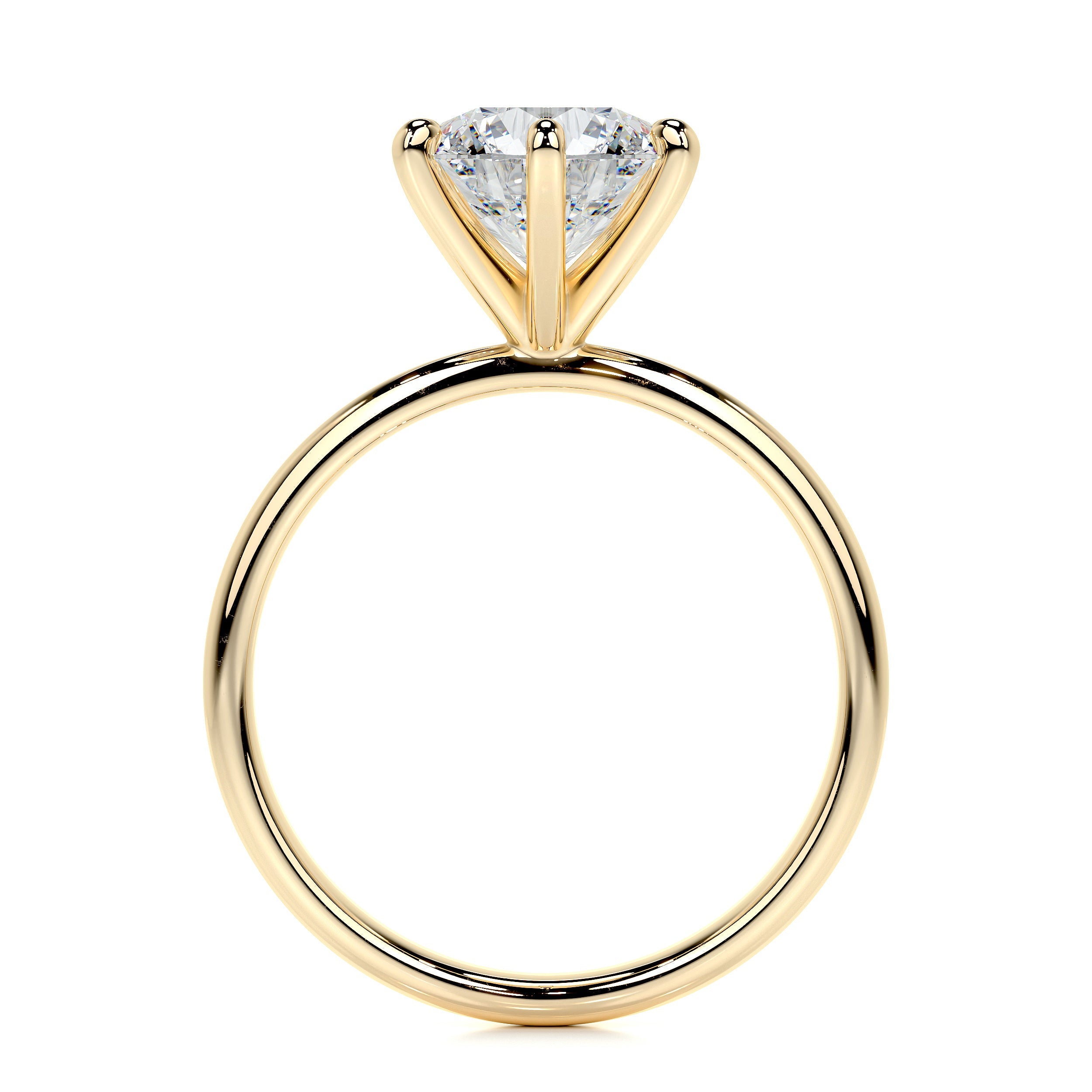 Samantha Lab Grown Diamond Ring -18K Yellow Gold