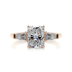 Skylar Diamond Engagement Ring -14K Rose Gold