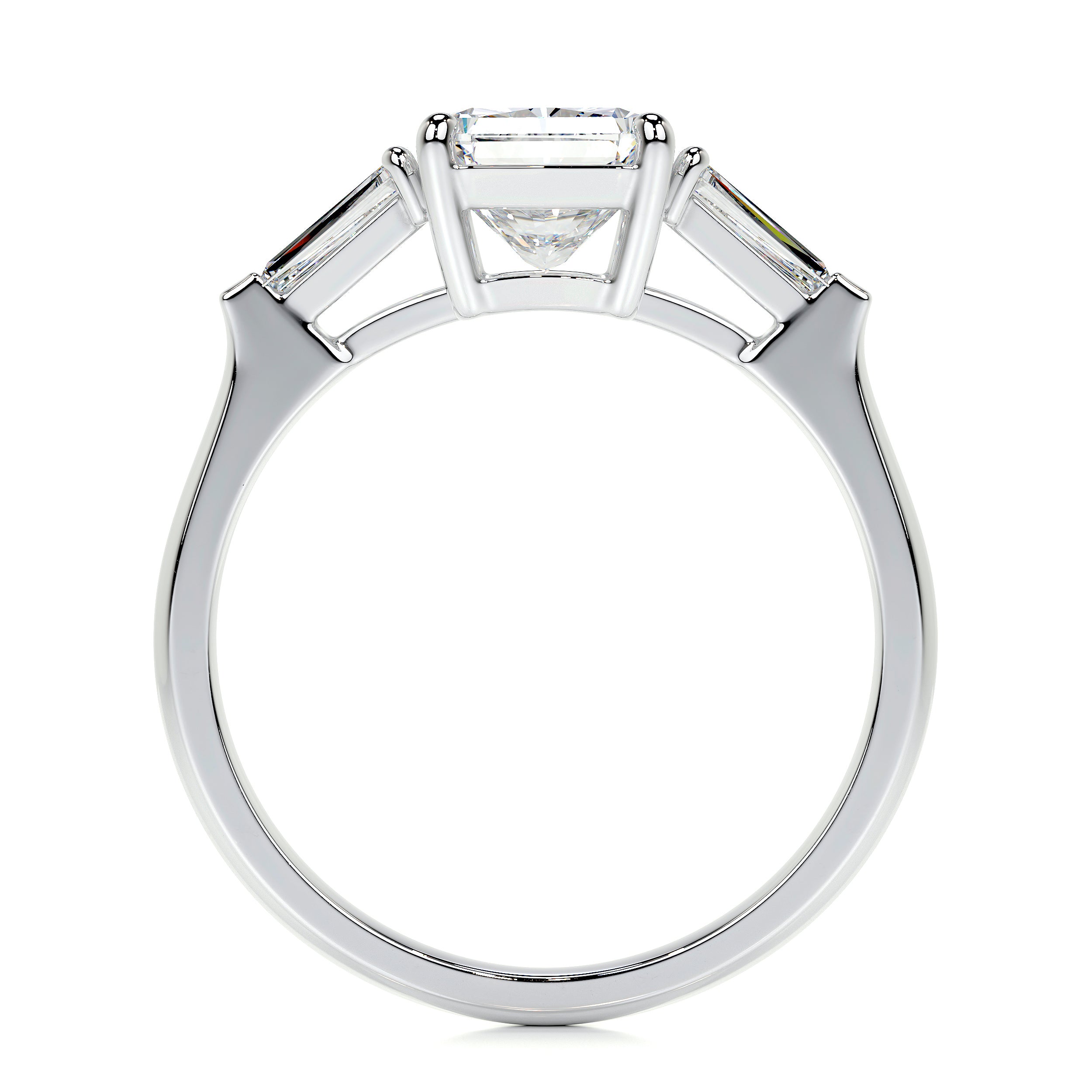 Skylar Lab Grown Diamond Ring   (1.8 Carat) -18K White Gold