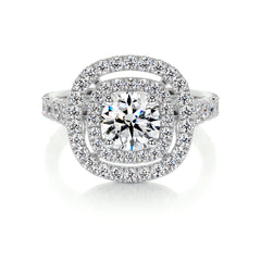 Natalie Lab Grown Diamond Ring -14K White Gold