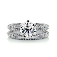 Haven Diamond Bridal Set -14K White Gold