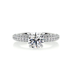 Lillian Diamond Engagement Ring -Platinum