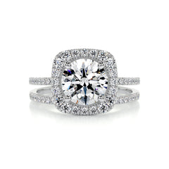 Catalina Diamond Bridal Set -18K White Gold