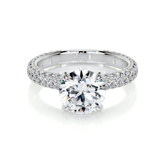 Charlotte Lab Grown Diamond Ring -18K White Gold