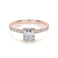 Deborah Lab Grown Diamond Ring -14K Rose Gold