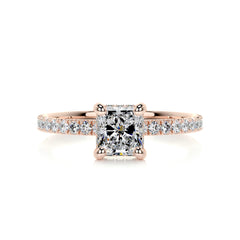 Deborah Diamond Engagement Ring -14K Rose Gold