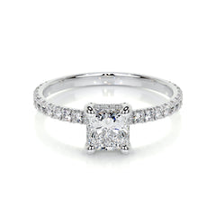 Deborah Lab Grown Diamond Ring -14K White Gold