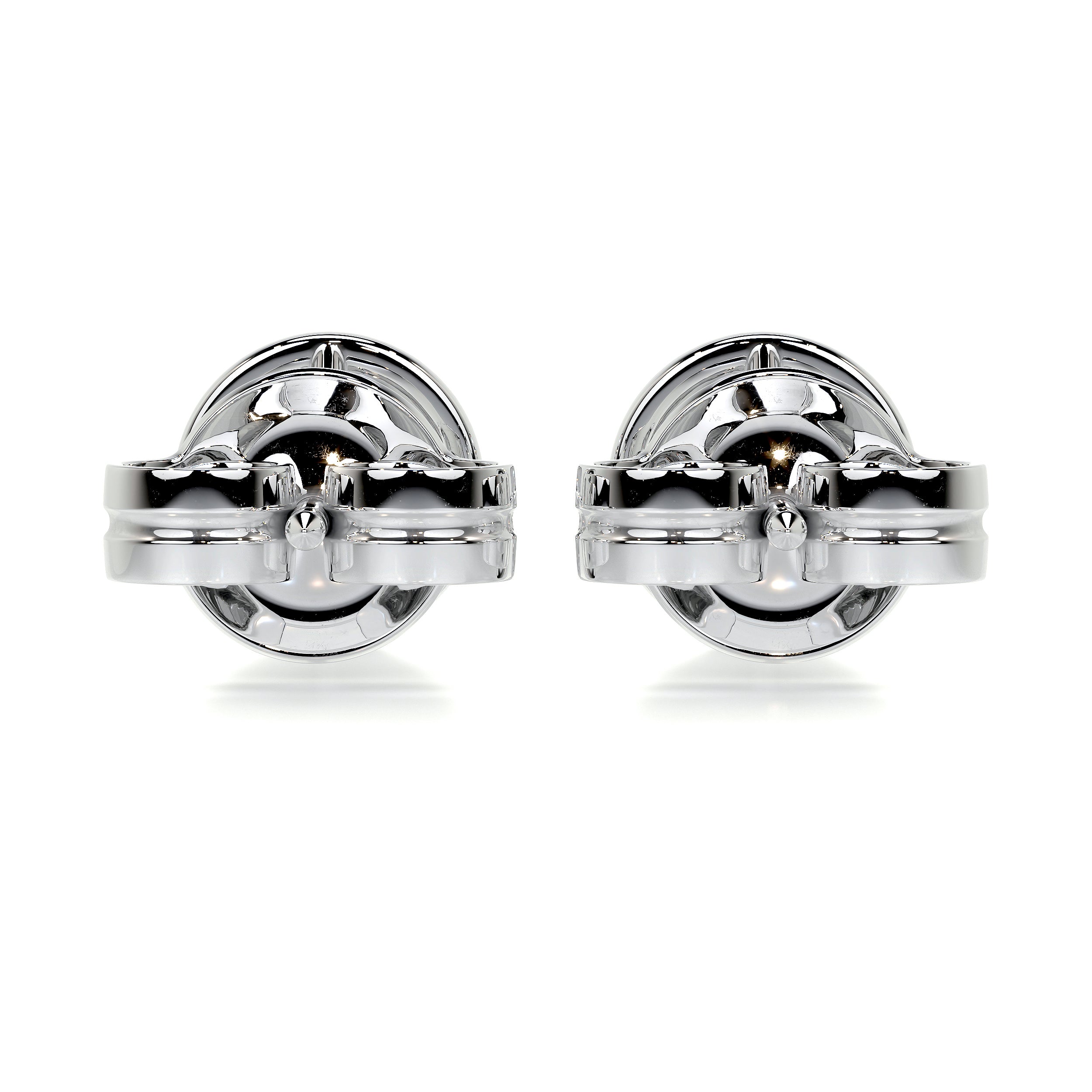 Courtney Earrings -18K White Gold