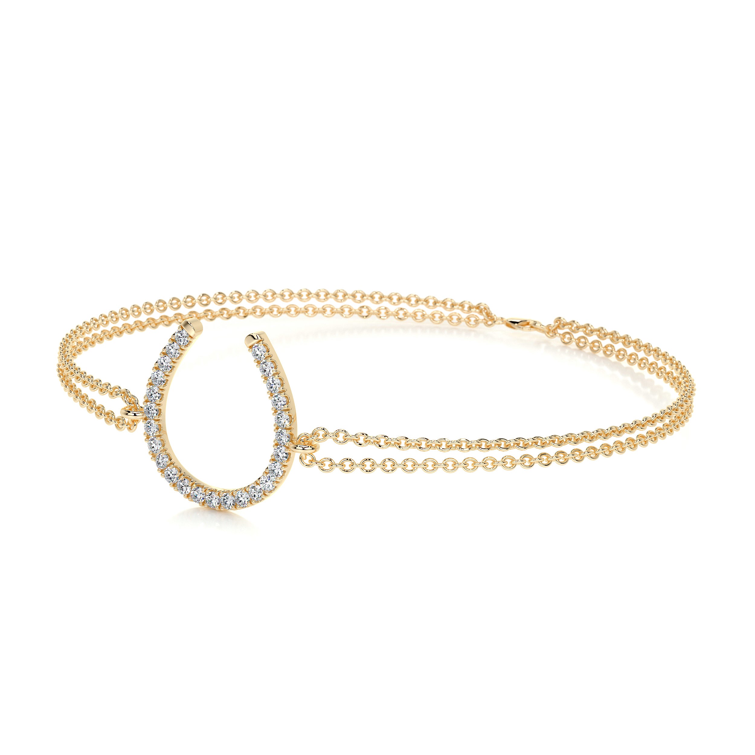 Horseshoe on sale bracelet gold