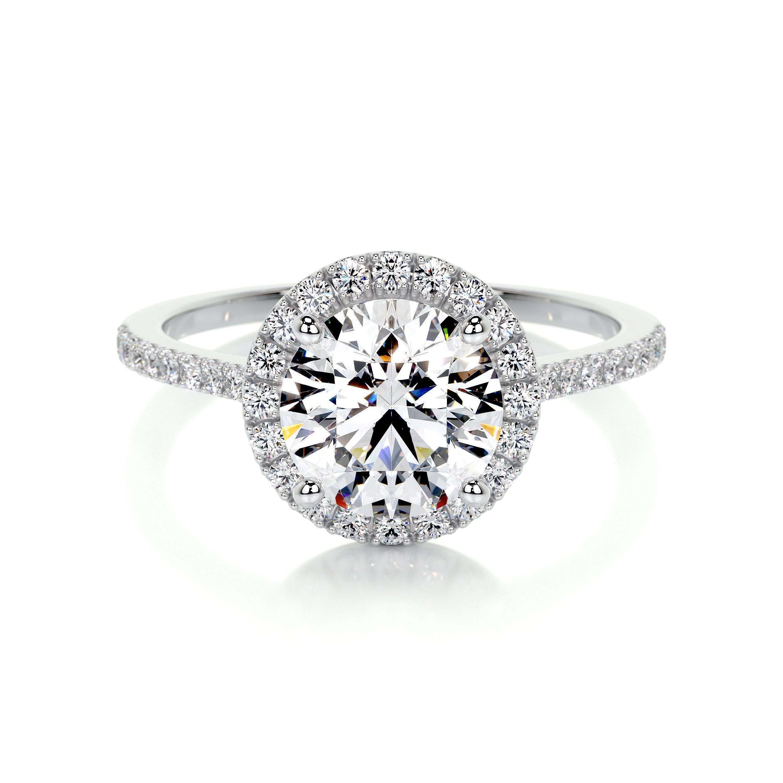 Created diamond hot sale engagement rings