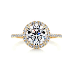 Layla Diamond Engagement Ring -18K Yellow Gold