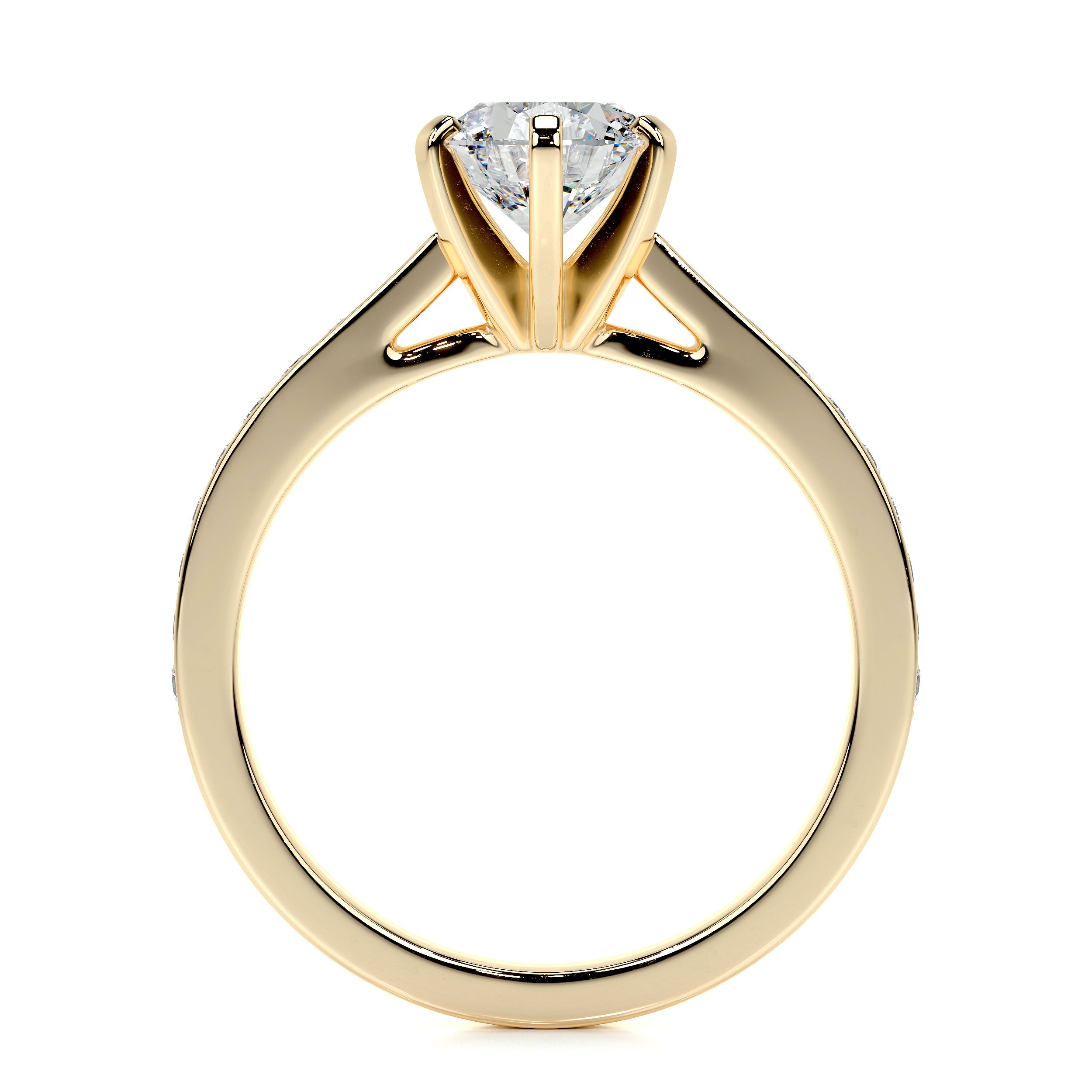 Talia Lab Grown Diamond Ring - 18K Yellow Gold