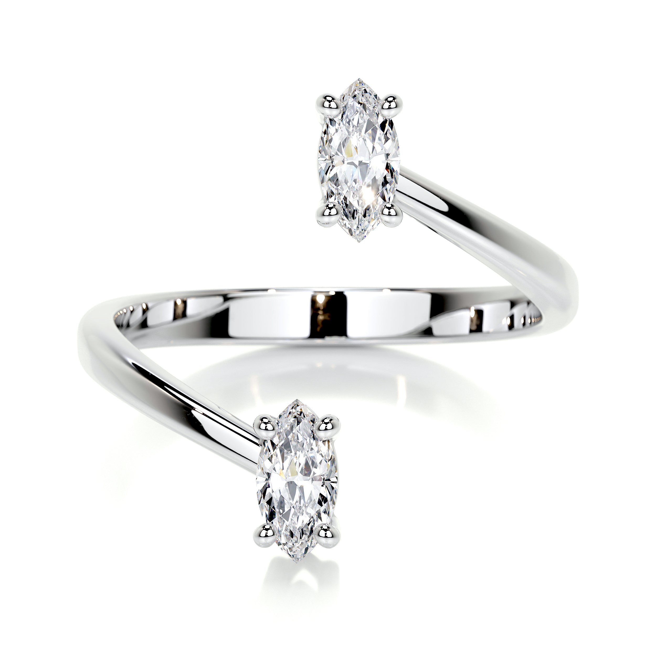 Yellow Gold Diamond Solitaire Ring - MASSNOON