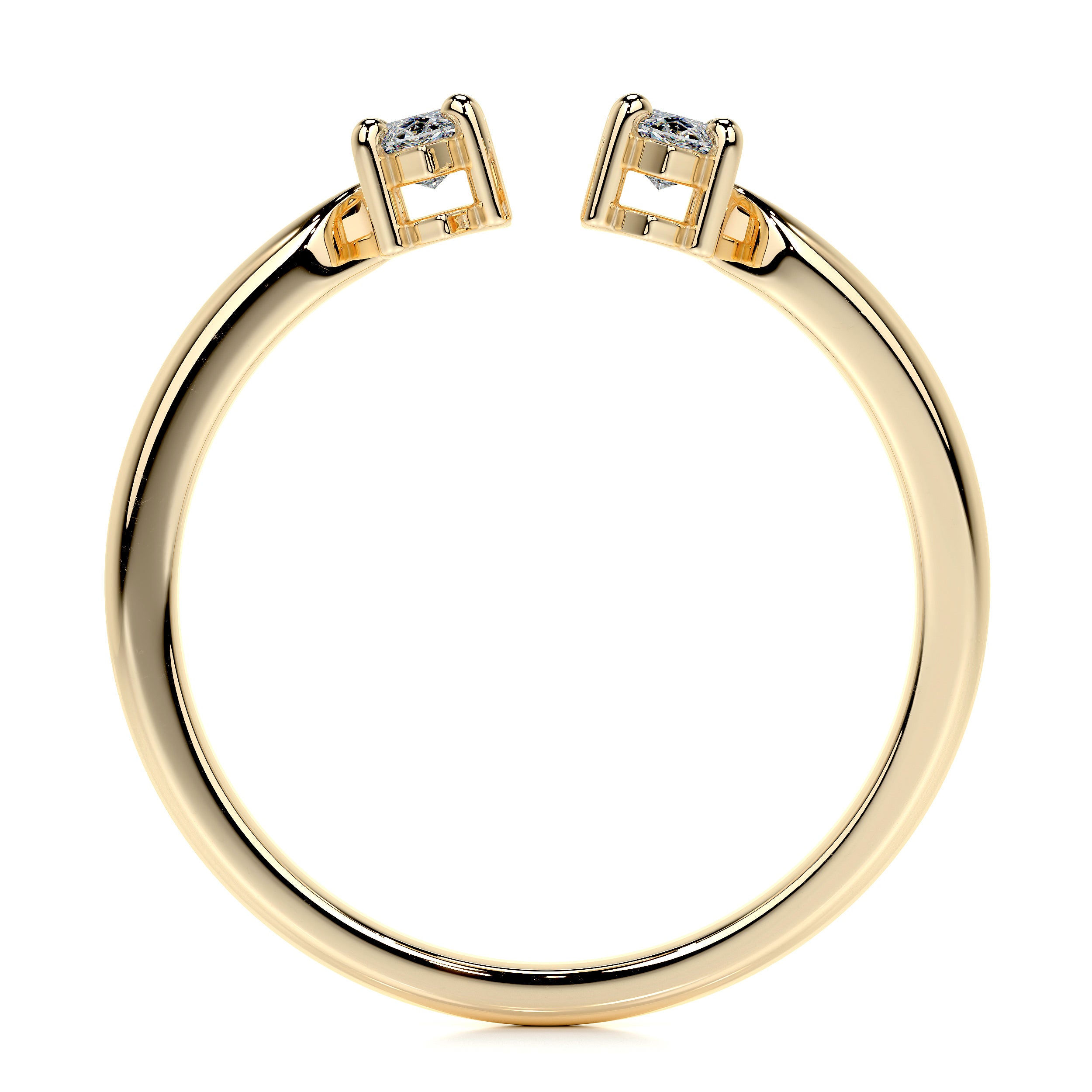 Celine Lab Grown Fashion Ring   (0.36 Carat) -18K Yellow Gold
