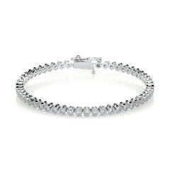 Laura Diamond Tennis Bracelet (1.50 Carat) -14K White Gold