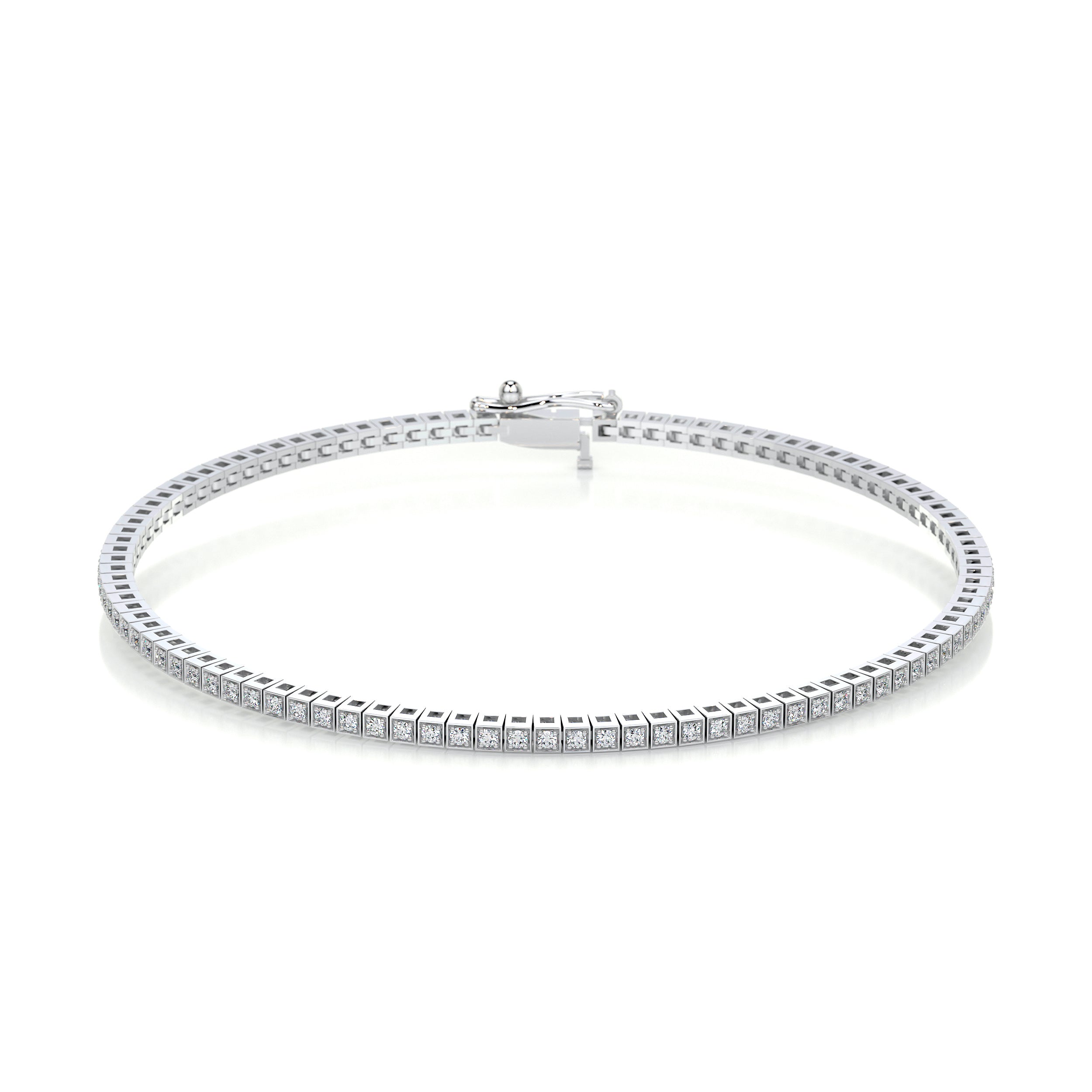 White Gold Bracelets | JamesAllen.com