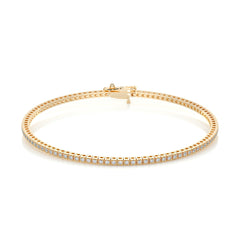 Lee Diamond Tennis Bracelet (1.00 Carat) -18K Yellow Gold