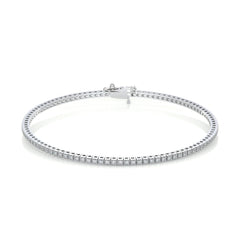 Georgina Diamond Tennis Bracelet (2.00 Carat) -18K White Gold