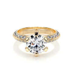 Eliana Lab Grown Diamond Ring -18K Yellow Gold