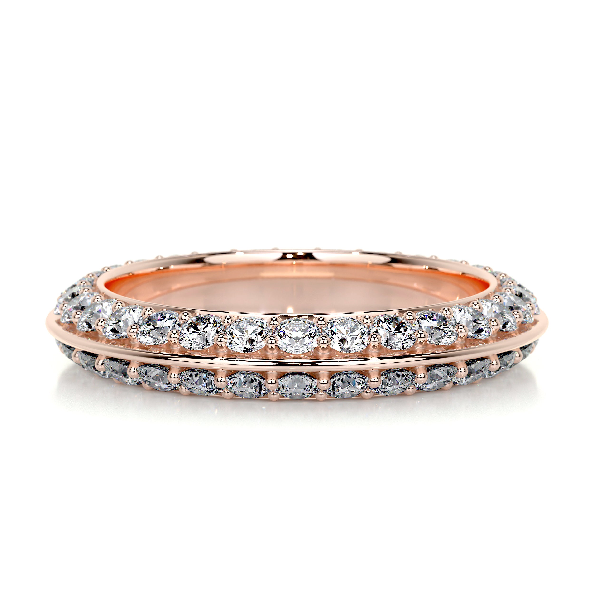 Eliana Wedding Ring   (0.50 Carat) -14K Rose Gold