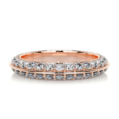 Eliana Wedding Ring (0.50 Carat) -14K Rose Gold