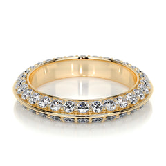 Eliana Lab Grown Diamonds Wedding Ring (0.50 Carat) -18K Yellow Gold