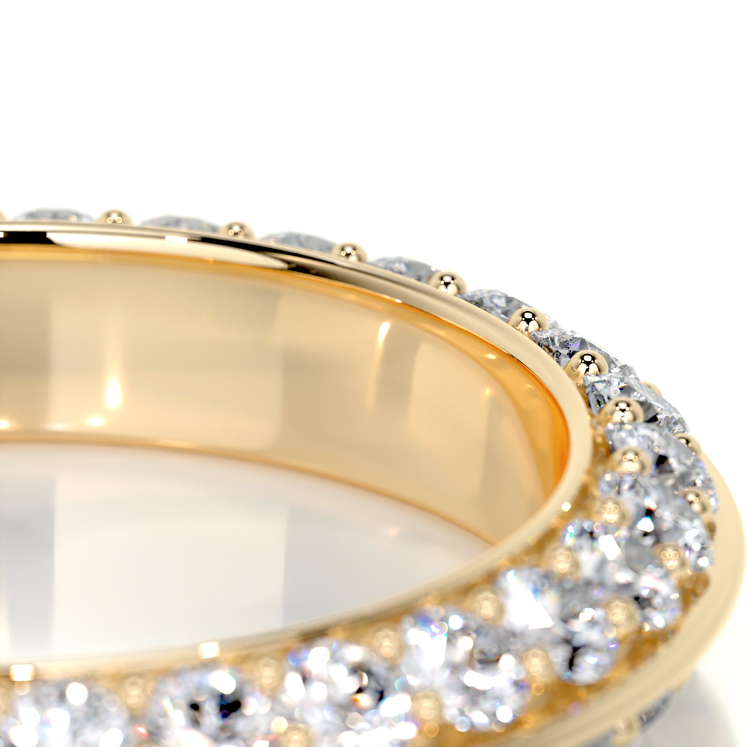 Eliana Wedding Ring   (0.50 Carat) -18K Yellow Gold