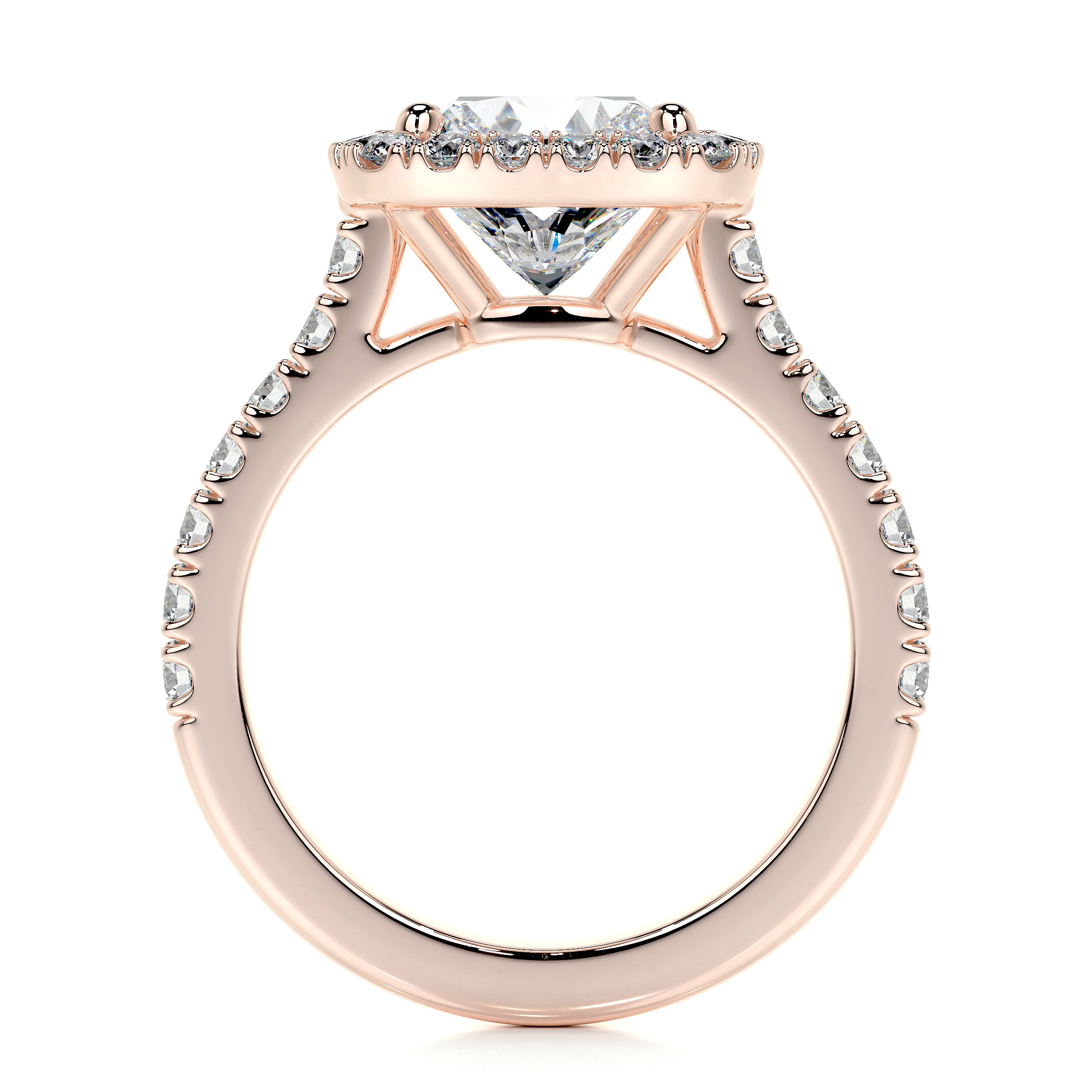 Celeste Lab Grown Diamond Ring -14K Rose Gold