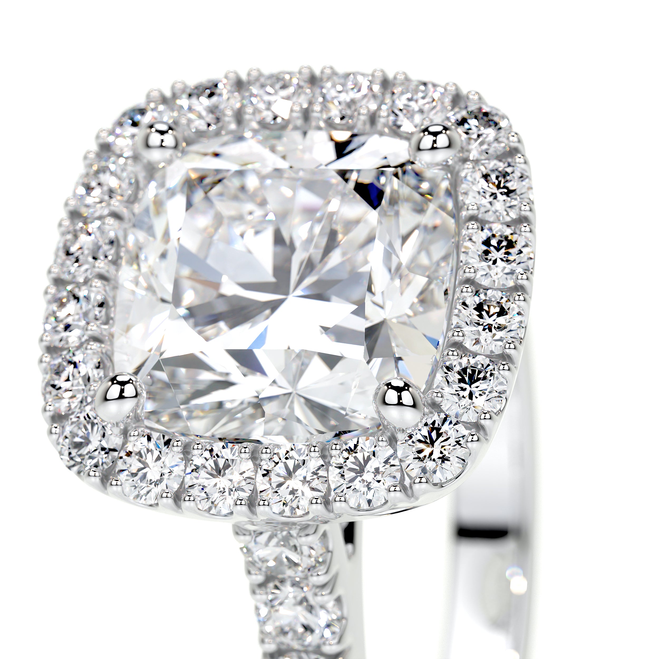 Celeste Lab Grown Diamond Ring -18K White Gold