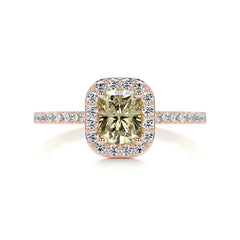 Cora Diamond Engagement Ring -14K Rose Gold