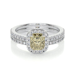 Cora Lab Grown Diamond Bridal Set -Platinum