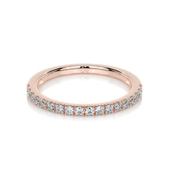 Stephanie Lab Grown Diamond Wedding Ring (0.3 Carat) - 14K Rose Gold