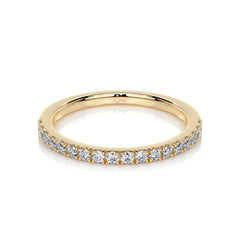Stephanie Lab Grown Diamond Wedding Ring (0.3 Carat) - 18K Yellow Gold