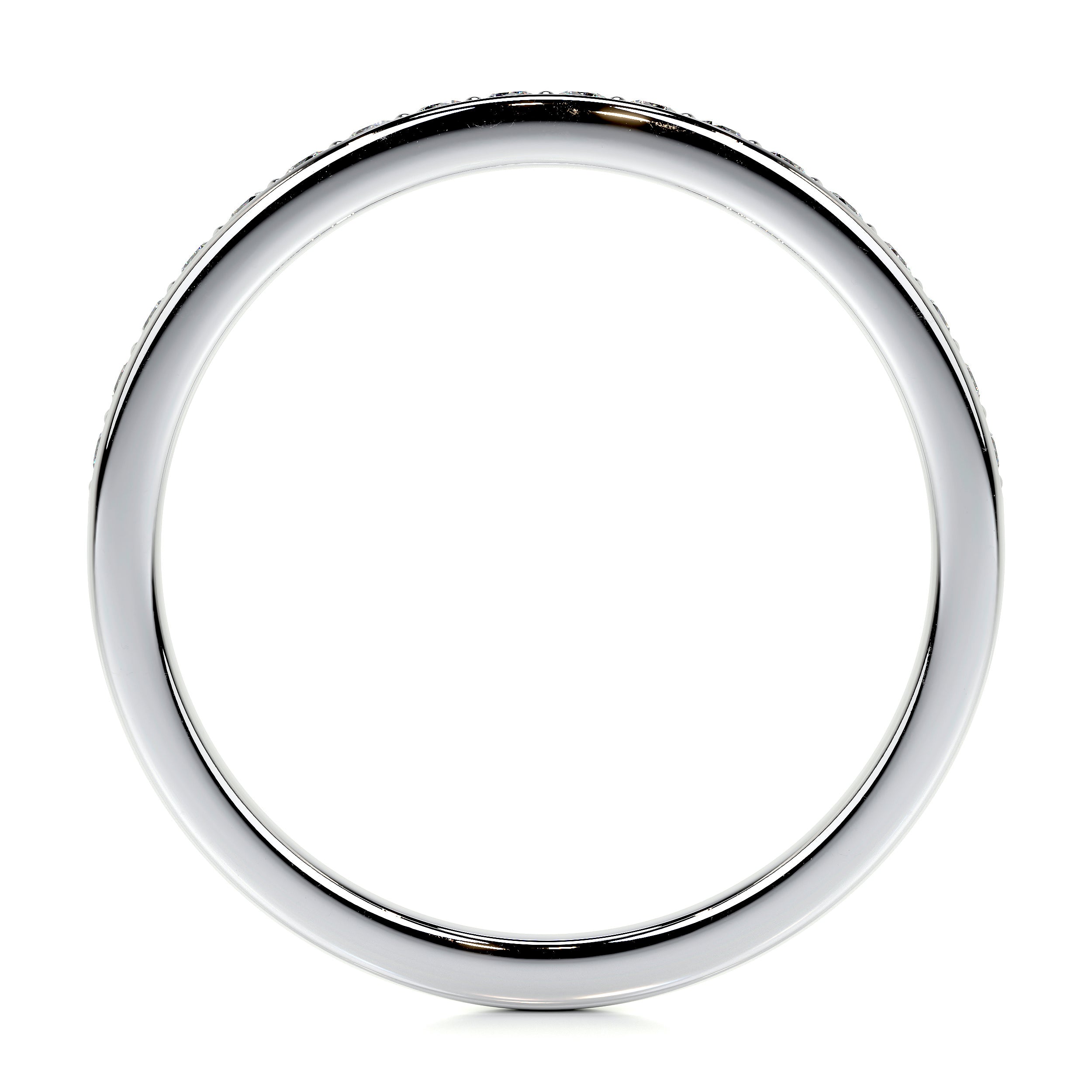 Giselle Lab Grown Diamond Wedding Ring   (0.2 Carat) -18K White Gold