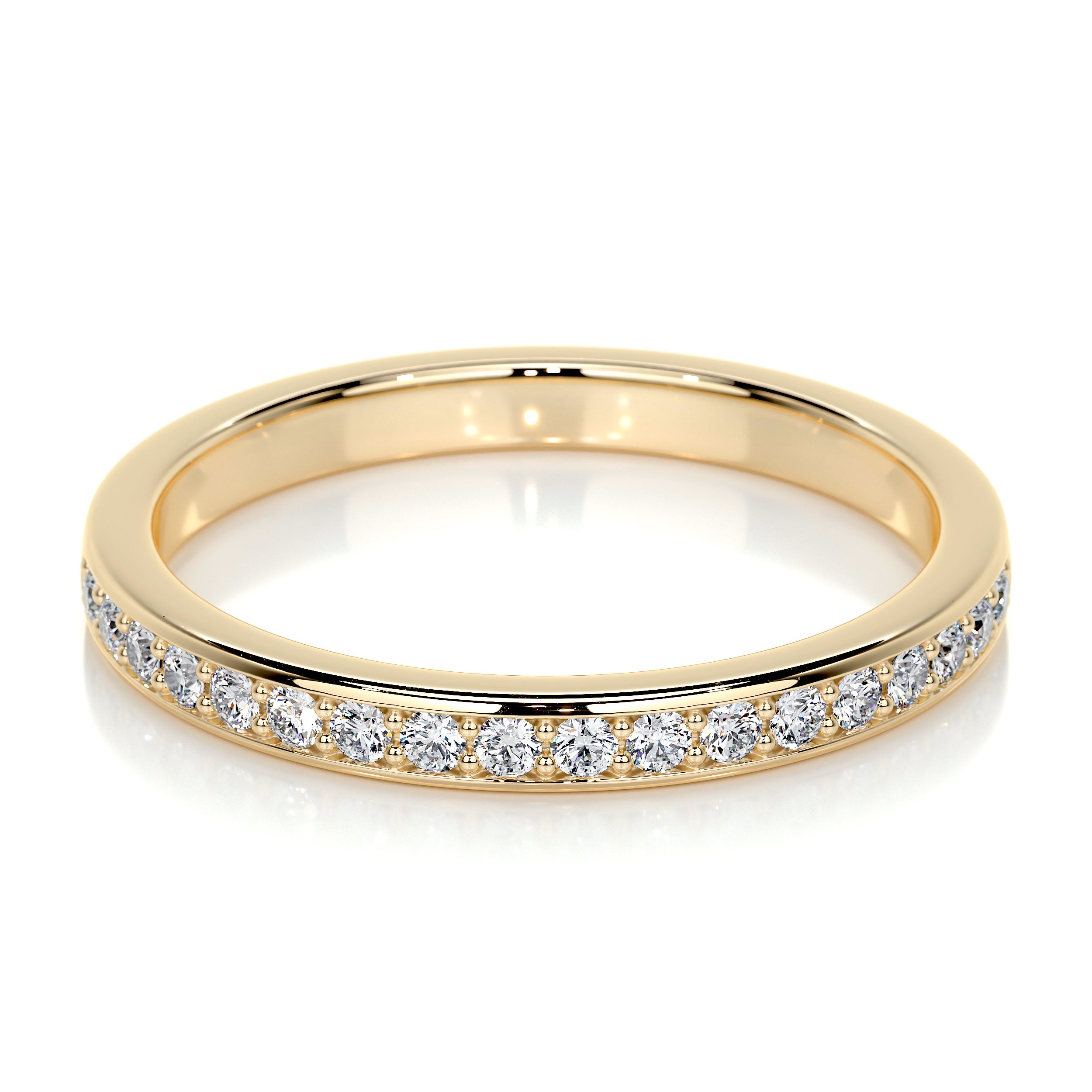 Giselle Lab Grown Diamond Wedding Ring   (0.2 Carat) -18K Yellow Gold
