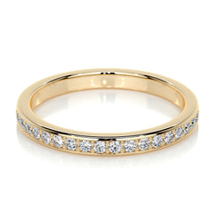 Giselle Lab Grown Diamond Wedding Ring (0.2 Carat) -18K Yellow Gold