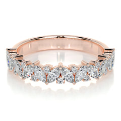Regina Lab Grown Diamond Wedding Ring (0.85 Carat) -14K Rose Gold