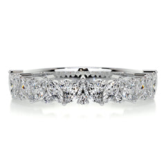 Regina Diamond Wedding Ring (0.85 Carat) -14K White Gold