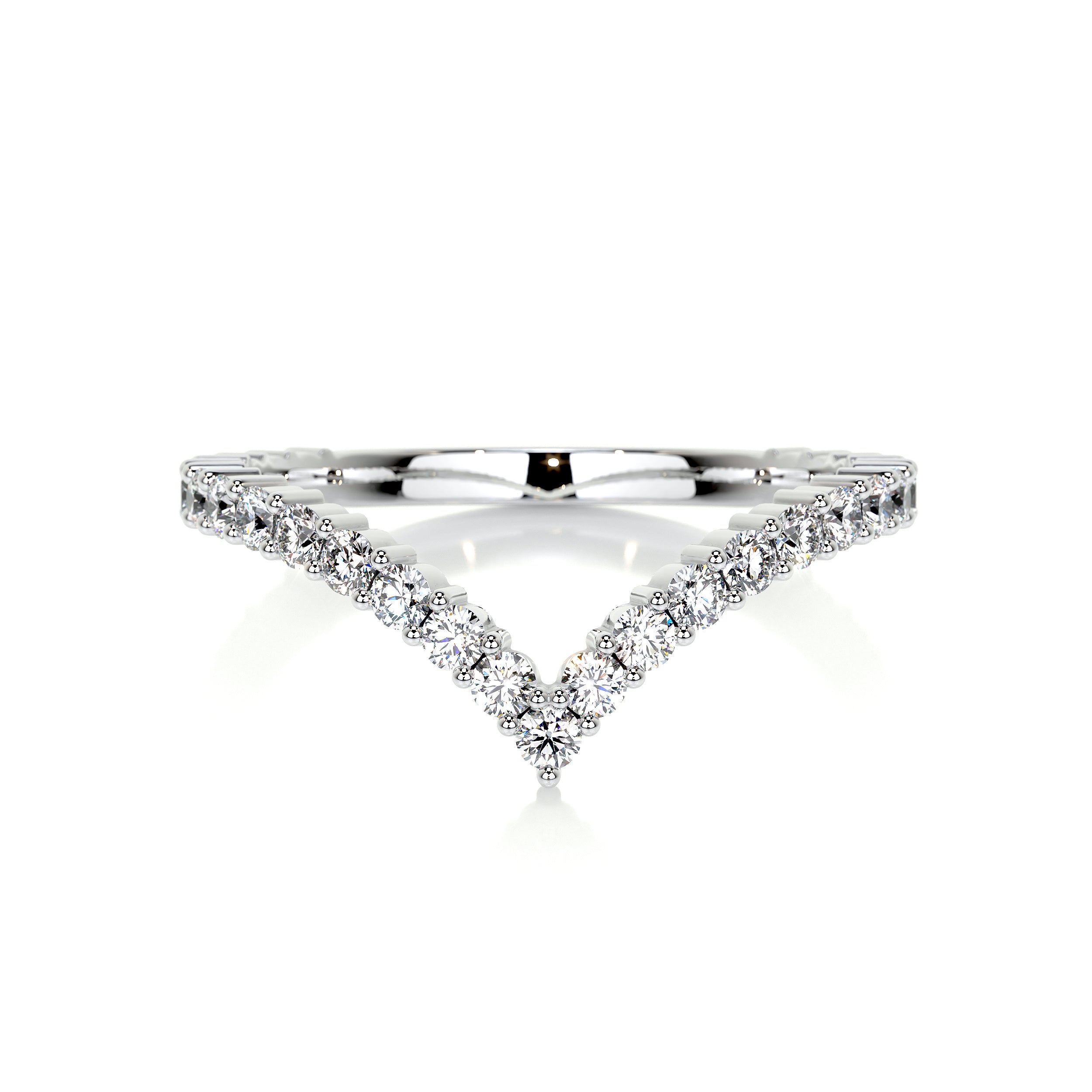 Dawn Lab Grown Diamond Wedding Ring   (0.50 Carat) -18K White Gold