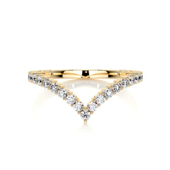Dawn Lab Grown Diamond Wedding Ring (0.50 Carat) -18K Yellow Gold