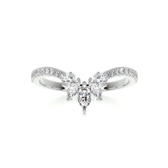 Lauren Diamond Wedding Ring (0.30 Carat) -14K White Gold