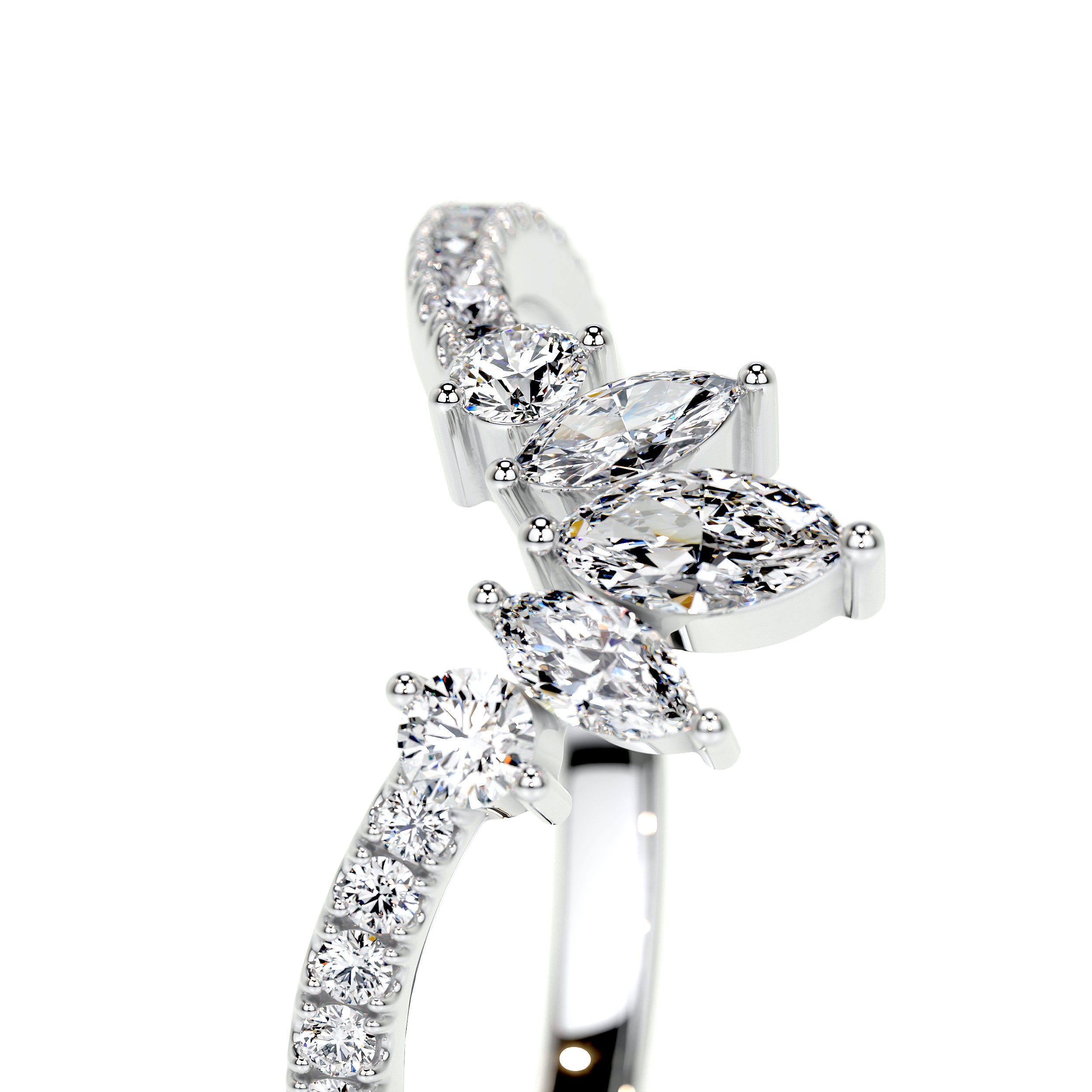 Lauren Lab Grown Diamond Wedding Ring   (0.30 Carat) -18K White Gold