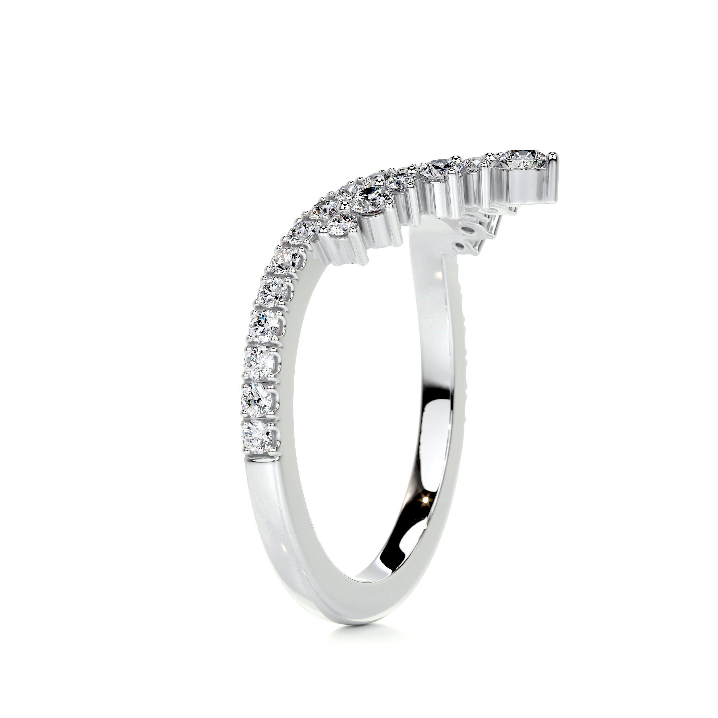 Mia Diamond Wedding Ring   (0.50 Carat) -Platinum