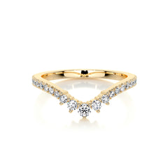 Mia Lab Grown Diamond Wedding Ring (0.35 Carat) -18K Yellow Gold