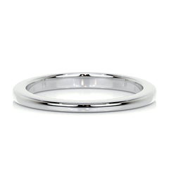 Alex Men's Wedding Band -Platinum